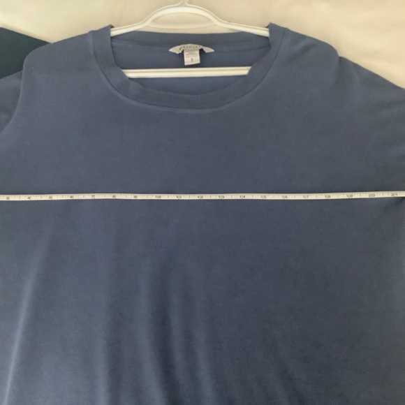 Athleta Blue Coaster Luxe Chrome Blue Oversized Super Soft Sweatshirt Size Small - Picture 5 of 5